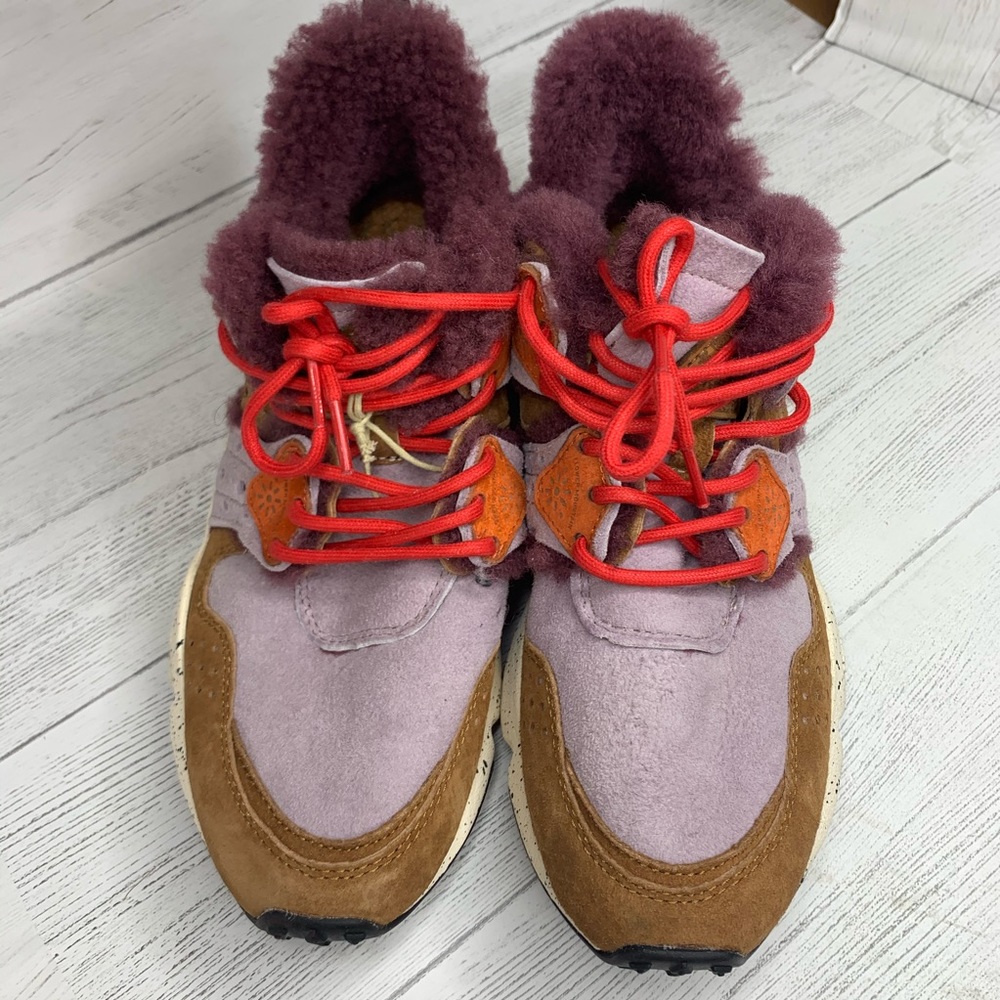Flower mountain suede fur men’s  sneakers/7 - Picture 6 of 14